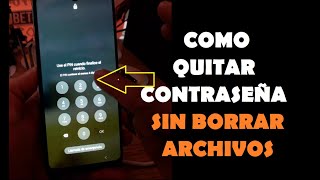 como desbloquear samsung SIN BORRAR LOS ARCHIVOS quitar contraseña, pin patrón / NUEVO