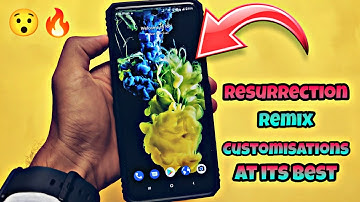 Resurrection REMIX Android 10 - Hub of Customisation ❤️? ft. Redmi Note 9s/Pro/Pro Max/Poco M2 Pro😯🔥