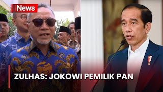 Bertemu di Istana Negara Bareng Puluhan Kader, Zulhas: Pak Jokowi Pemilik PAN