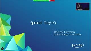 Kaplan CPA Program® (Australia) E&amp;G &amp; GSL 課程講座要點重溫 - Taky Lo