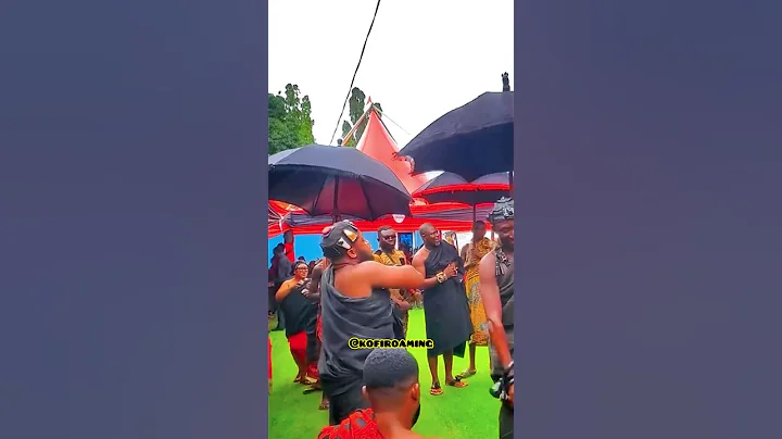 Akan Chiefs Show Off Royal Kete Dance Skills 🔥🇬🇭 #shorts