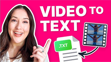 Transcribe Video to Text - FAST!