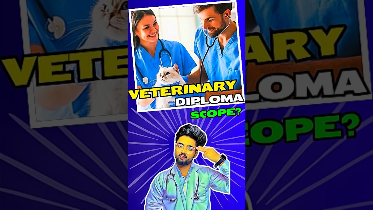 Scope in Veterinary Diploma😍 #vlda #ahdp #lsa #veterinary #vet #vetlife #vetdoctor #scope #salary