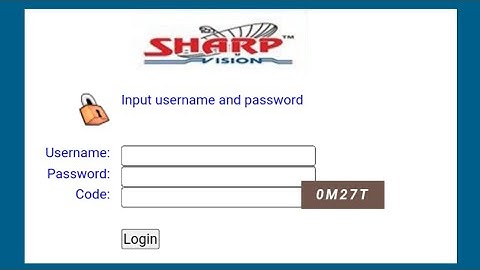 Sharp Vision Router | Login | Sharp Vision ONU