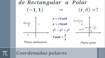 Cambio de coordenadas rectangulares a polares
