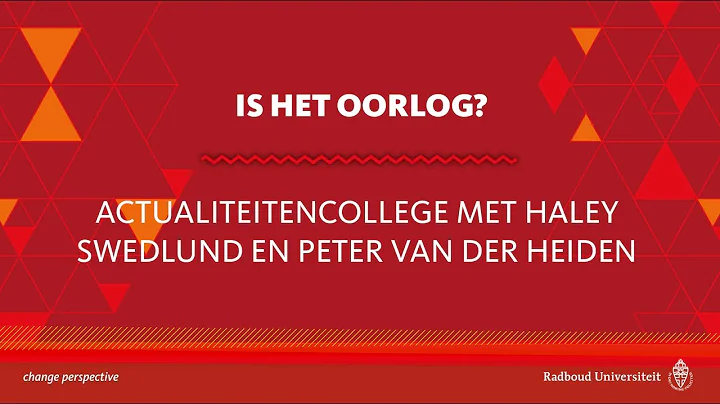 Is het oorlog? Actualiteitencol...  met Haley Swed...