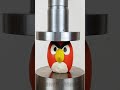 Angy Birds Under Hydraulic Press #Shorts