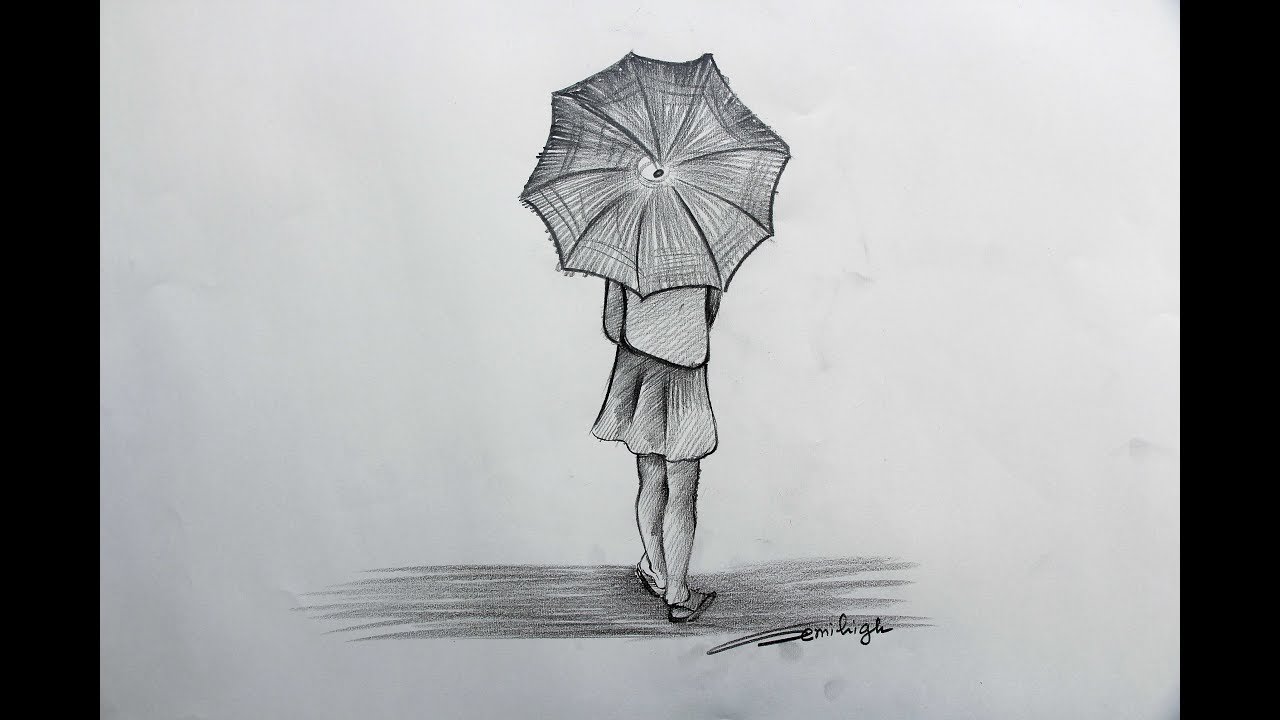 32 Cool Rain drawing sketch for Adult