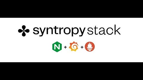 SyntropyStack - Monitoring solution with Grafana, Prometheus and Nginx with SyntropyStack UI