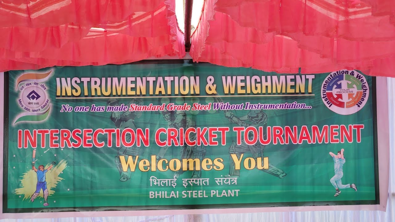 1.Instrumentation Cricket Club (ICC) || Intersection Cricket  Tournament'2023 || SAIL_Bhilai ||