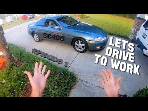 Here&rsquo;s a 1992 Lexus SC400 V8 | Lets Drive to Work - Episode 1 - POV Test Drive VLOG!!!