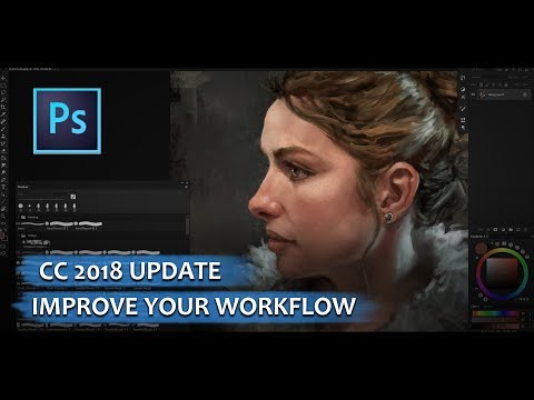Photoshop CC  Update Tutorial -  Improve Your Digital Painting Workflow