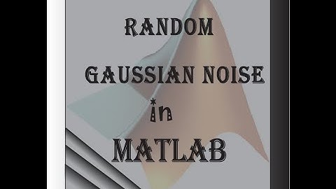 Autocorrelation of random gaussian noise in MATLAB in Bangla