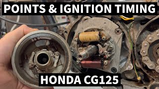 Adjusting Points and Ignition Timing - Honda CG125