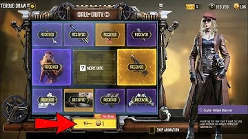 Buying Full Legendary Tec 9 Film Noir Draw CODM | Shutterbug Lucky Draw COD Mobile!