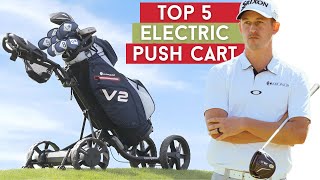 Best Golf Electric Push Carts for 2024 - Our Top Choice!