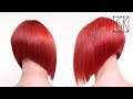 Graduated bob with disconnection - tutorial by SANJA KARASMAN