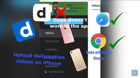 How to upload videos on DailyMotion using iPhone
