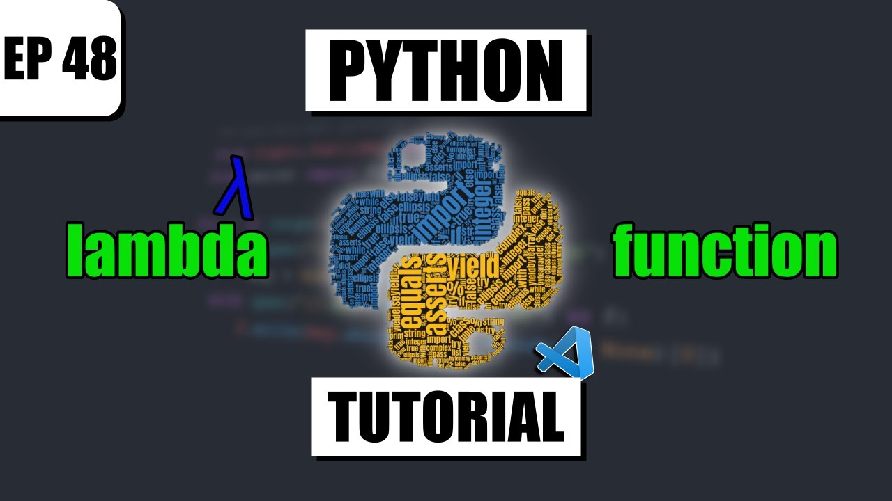 ΜΑΘΕ PYTHON ΤΩΡΑ // Χρησιμποιούμε τις lambda functions (λ) // EP 48 ...