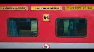Chennai to Delhi Train Journey by 12433 Chennai Rajdhani Express | Indian Railways