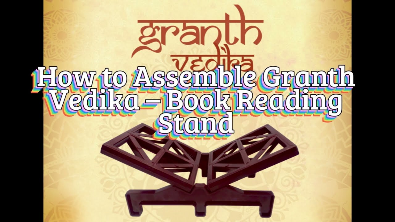 How to Assemble Granth Vedika | Jain Book Reading Stand Installation