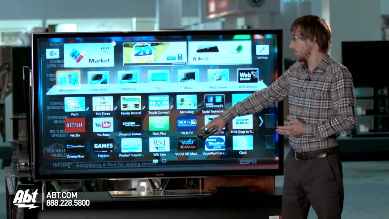 Panasonic 65 Inch 1080p 3d Plasma Hdtv Tc P65zt60 Youtube