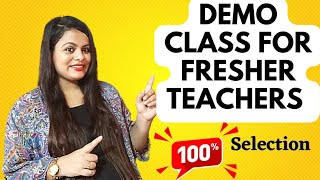 Teachers Demo kaise de ? How to give #demo #class? in school || Ideas & Concept to teach small kids