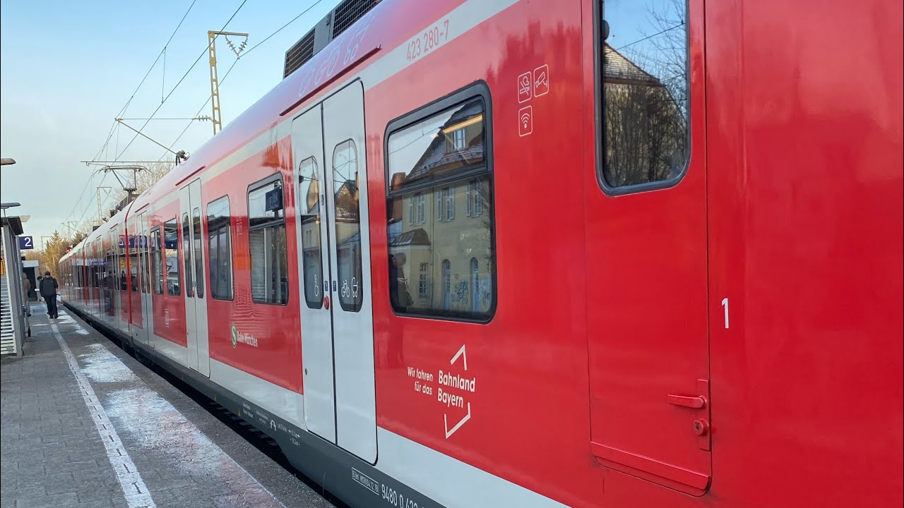 Mitfahrt S5 (ET 423) von Neugilching bis Weßling