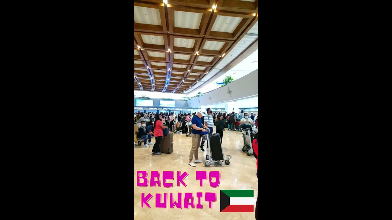 philippines to kuwait travel time
