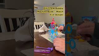 DIY STEM Bubble Machine Build Watch It in Action! This is how ended up we couldn’t save it #kidsfun