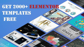 How to get 2000+ Professional  Elmenetor Templates Free 2020 in Urdu/Hindi || RofiTech