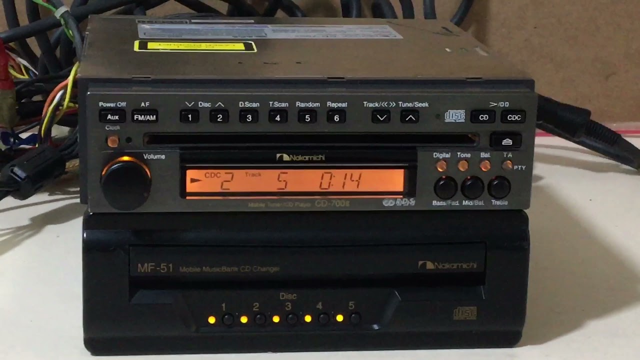 Nakamichi CD-700Ⅱ Used Nakamichi CD-700II Car Audio Rare Item CD700II Japan | eBay
