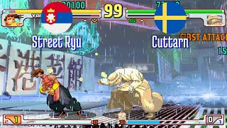 FT5 @sfiii3nr1: Street Ryu (RS) vs Cuttarn (SE) [SF III 3rd Strike sfiii sf3 Fightcade] Aug 15
