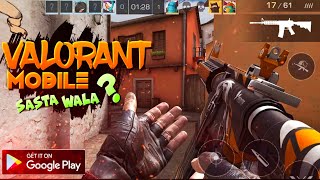Sasta Valorant Mobile For Android Realistic Shooting Experience