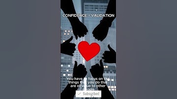 Stop Seeking Validation — Start Building Confidence