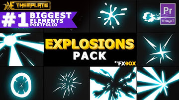 l☑️ Free Download📦 l Explosion Elements Pack | Premiere Pro Motion Graphics Template🎬