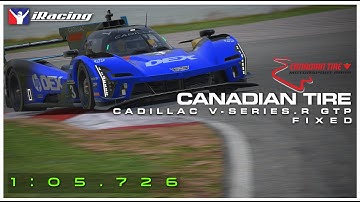 iRacing IMSA Fixed (Cadillac GTP) | 2025 S4 Mosport Race Hotlap (1:05.726)