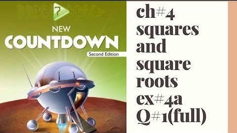 Class 7th chapter 4 exercise 4a question 1 full parts new countdown second edition
