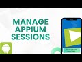 Tosca Mobile Testing Tutorial - Part 14 | Get Appium Session ID | End Appium Session |