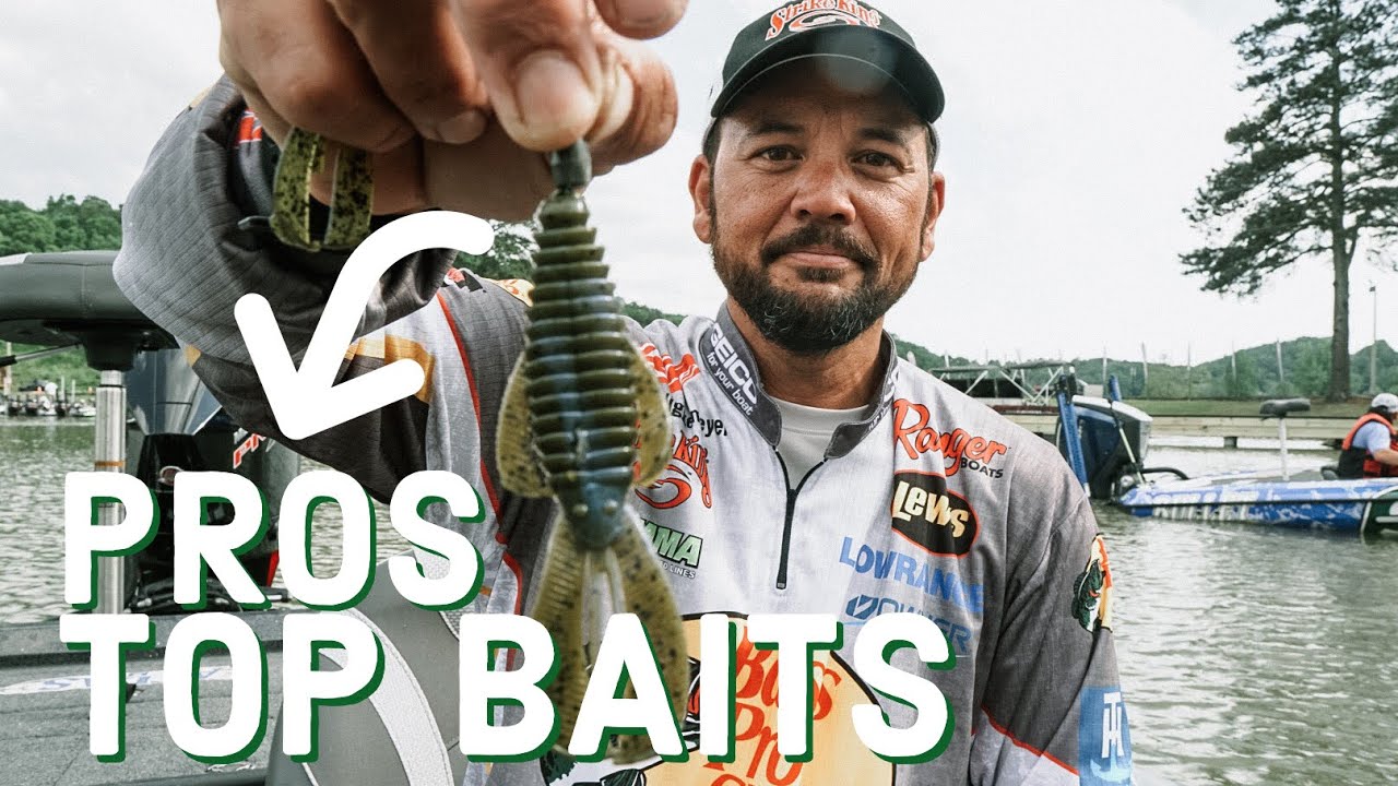 Top CONFIDENCE Baits of Pro Bass Fishermen (Largemouth Bass) 