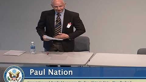 Applying the Four Strands: Dr. Paul Nation Speaks to FSI on Language Learning