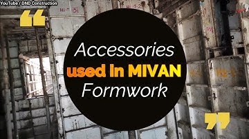 Components of MIVAN Shuttering at Construction I mivan technology construction I by DND Construction