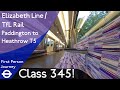 Elizabeth Line (TfL Rail) First Person Journey - Paddington to Heathrow Terminal 5