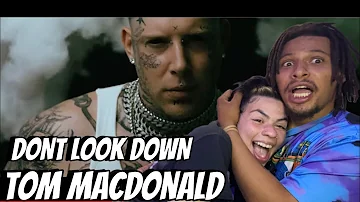 IS HE BETTER THAN SLIM SHADY? Tom Macdonald Dont Look Down (REACTION)