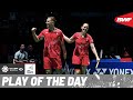 Hsbc play of the day  magnifique thom gicquel and delphine delrue