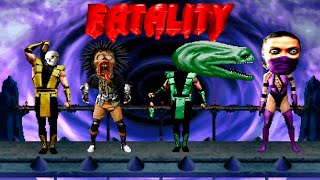 Mortal Kombat Trilogy - All Fatalities