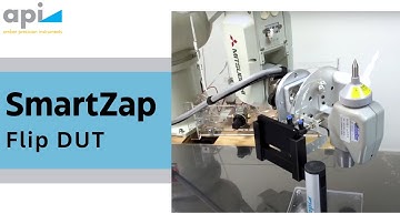 SmartZap ESD Testing - Flipping DUT by robot | API |