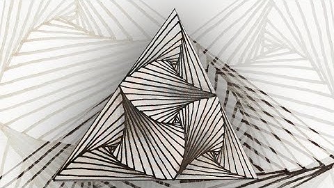 01 -  Zentangle Paradox Demo