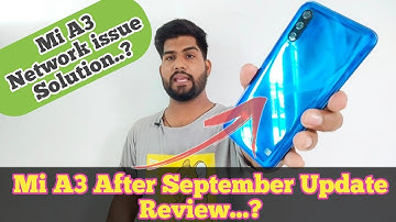 mi a3 after september update review | mi a3 new update | mi a3 android 12 update | Techqee Emmi