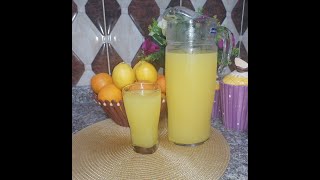 طريقة تخزين البرتقال والليمون لشهر رمضان المبارك مع كيفية صنع أروع عصير طبيعي-Natural Orange Juice